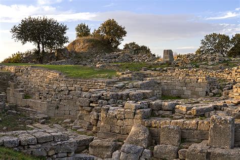 troy location|ruins of troy.